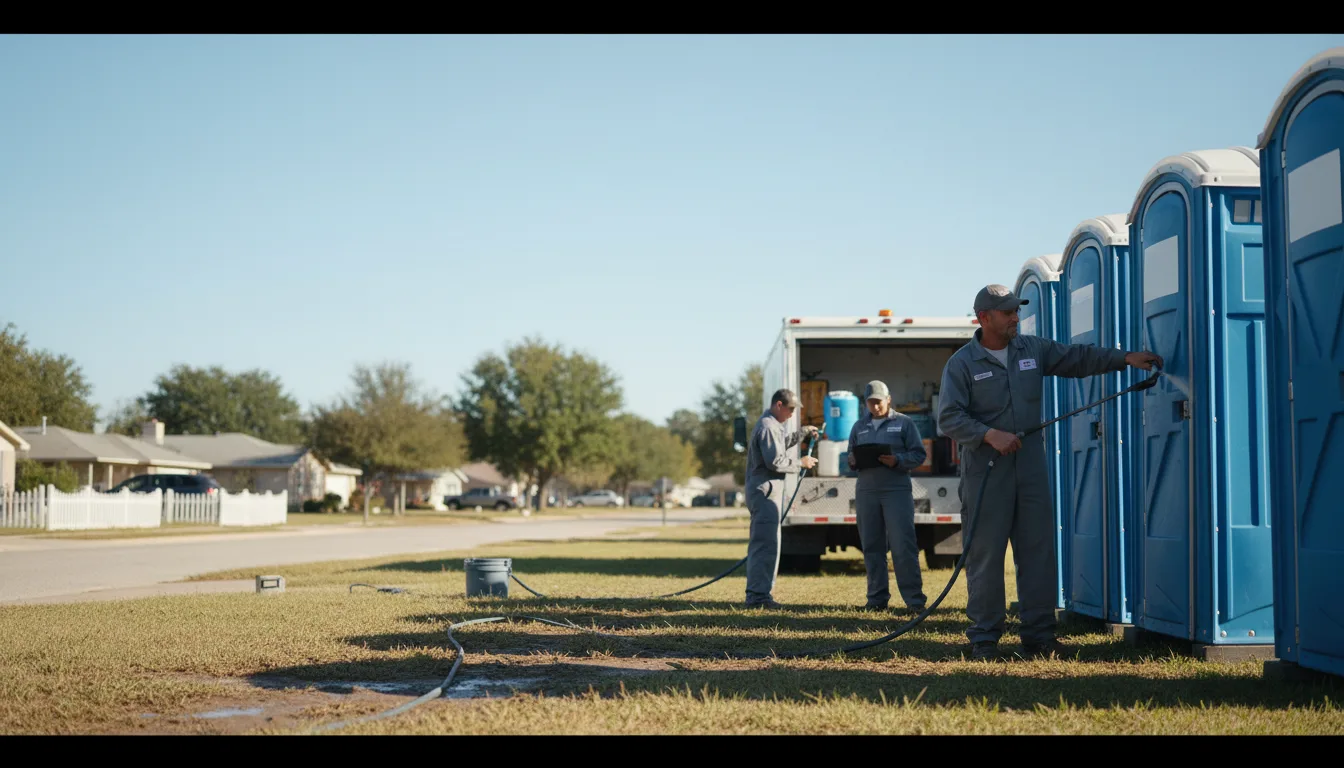 Long-Term Portable Toilet Rental in Southmont, NC near me
